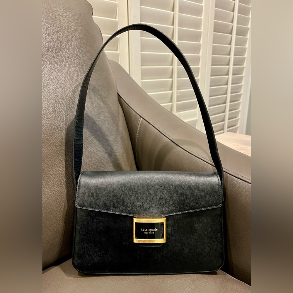 Kate Spade New York medium katy textured leather shoulder bag